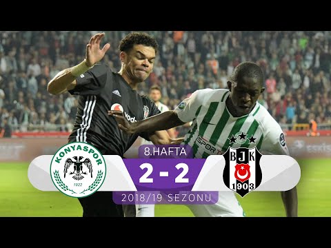 Atiker Konyaspor (2-2) Beşiktaş | 8. Hafta – 2018/19