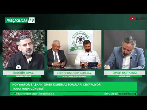 TARAFTARIN GÜNDEMİ – Konyaspor Başkanı Ömer KORKMAZ soruları yanıtlıyor.