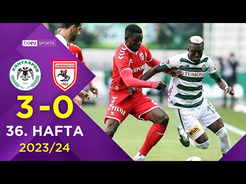 Tümosan Konyaspor (3-0) Yılport Samsunspor | 36. Hafta – Trendyol Süper Lig 2023/2024