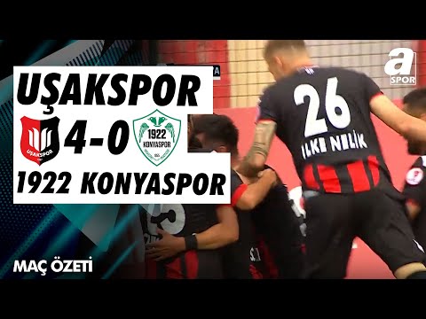 Uşakspor A.Ş. 4-0 1922 Konyaspor MAÇ ÖZETİ (Ziraat Türkiye Kupası 1. Tur Maçı) / A Spor / 11.09.2024